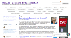 Desktop Screenshot of dzig.de